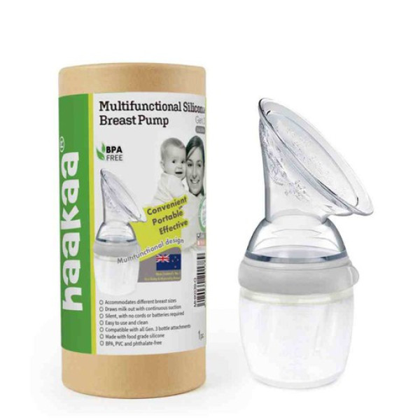 Haakaa - Coletor Leite 160ml Gen3 Cinza (MHK039-G)