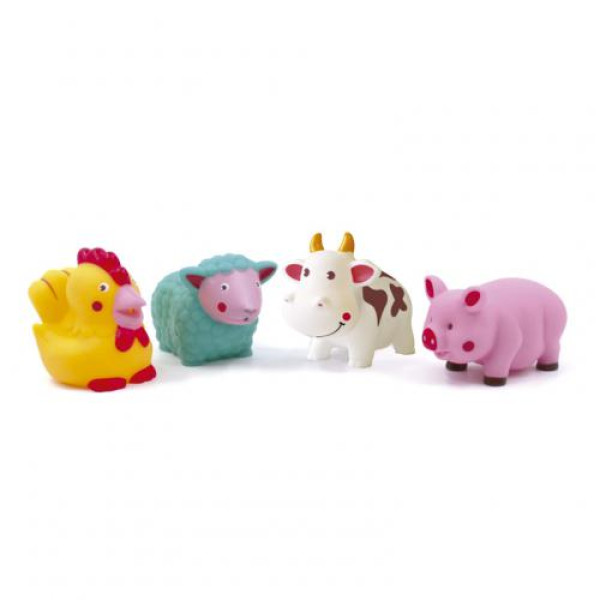 Ludi -4 Animais Plast Banho - Quinta (LUDI.2222)