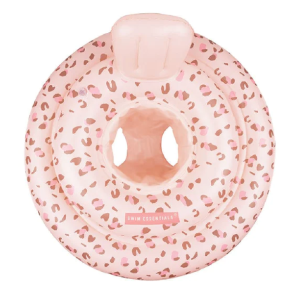 Bóia Bebé 0-1 ano - Leopard Old Pink (SW2020SE459)
