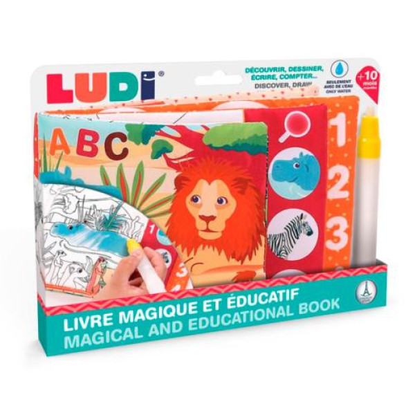 Ludi - Livro Colorir Banho - Savana (LUDI.50101)