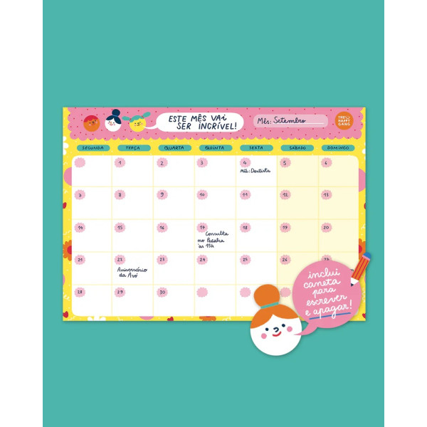 THG- PLANEADOR MENSAL MAGNETICO (THG55)