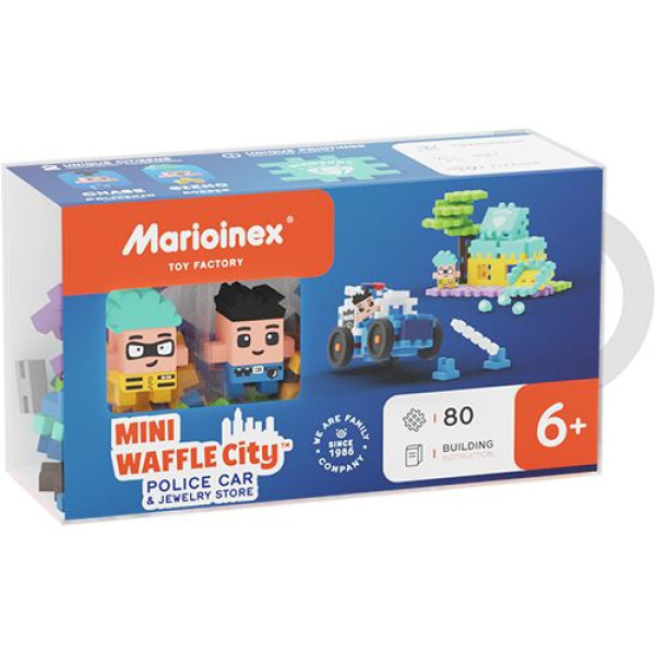 MARIOINEX - MINI WAFFLE CITY POLICE CAR (MX905913)