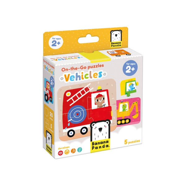 BP - ON THE GO PUZZLES VEICULOS 2A (BAN49202)