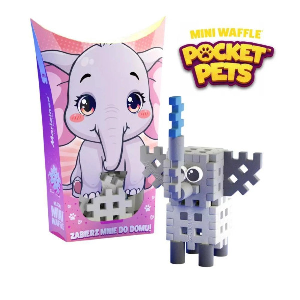 MARIOINEX - MINI WAFFLE POCKET ELEFANTE (MX907023)