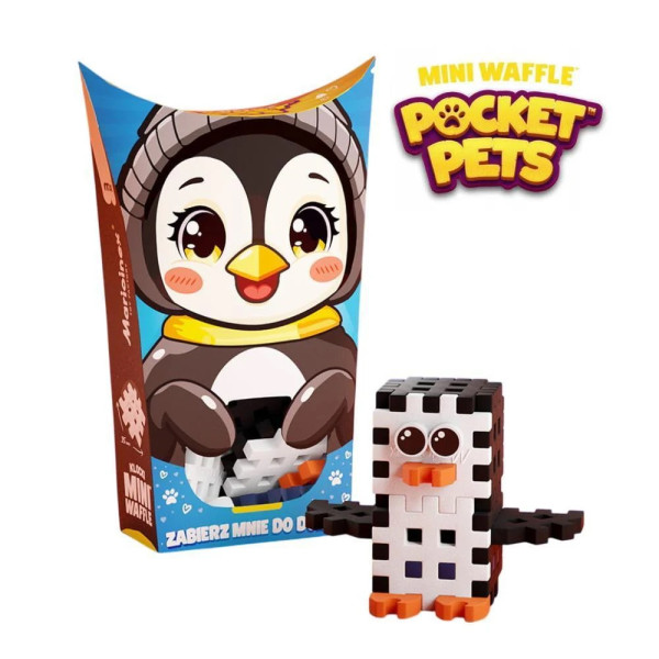 MARIOINEX - MINI WAFFLE POCKET PINGUIM (MX907153)