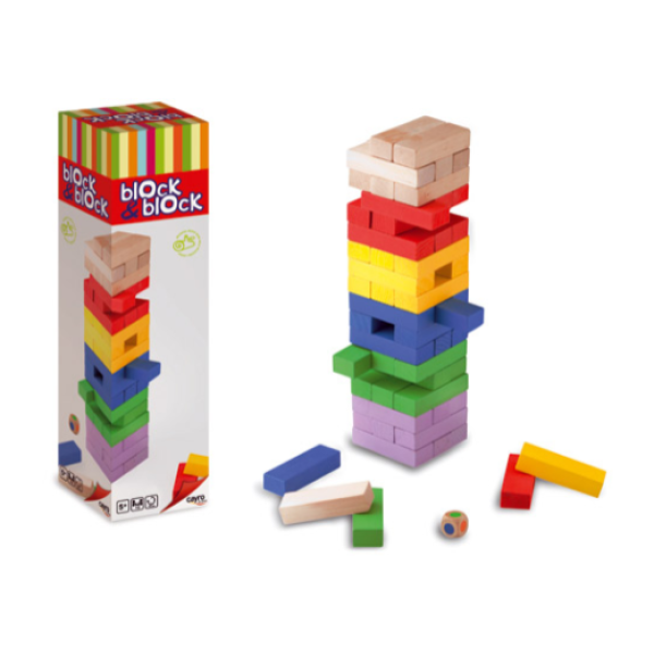 Cayro - Jogo Block & Block Cores (CAY.859)