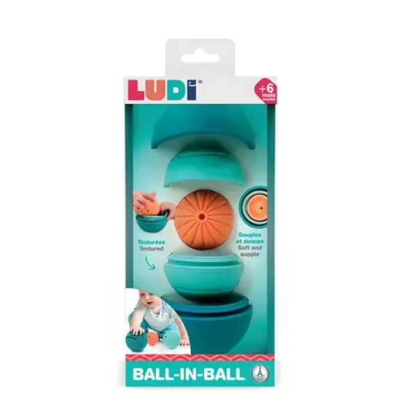 Ludi - 3 Bolas para Encaixar (LUDI.30147)