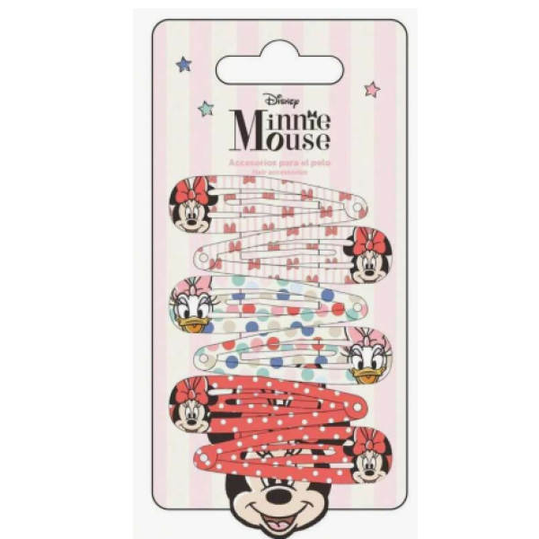 Acessórios de cabelo Gancho 6 Peças Minnie
