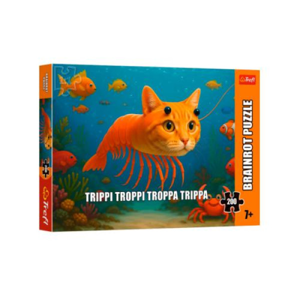 Trefl - Puzzle 200pcs - BrainRots Trippi Troppi