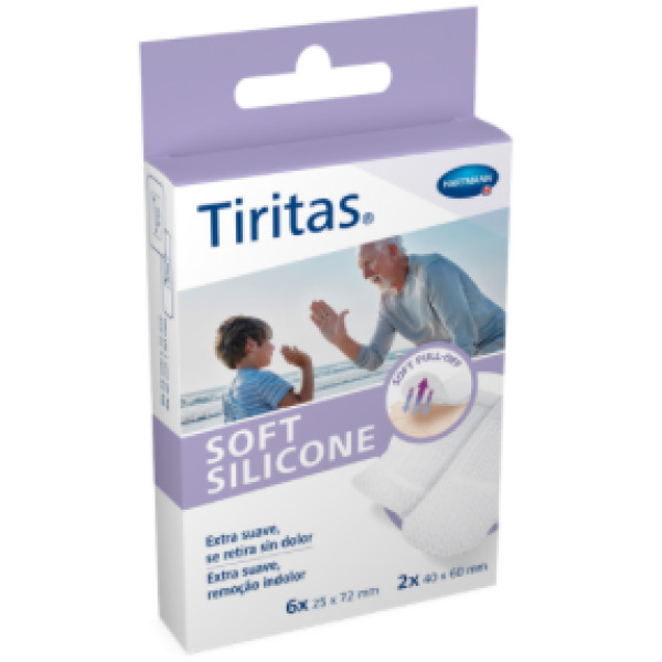 Tiritas Soft Pens Silic Sortidos X6 + X2