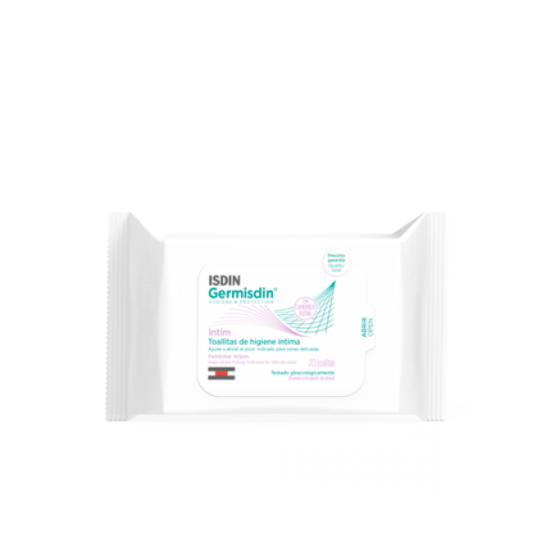 GERMISDIN HIGIENE ÍNTIMA TOALHETES X20 UNIDADES