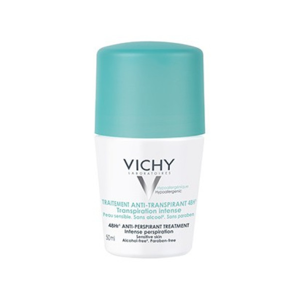 VICHY DESODORIZANTE TRATAMENTO ANTITRANSPIRANTE 48 HORAS ROLL-ON 50ML