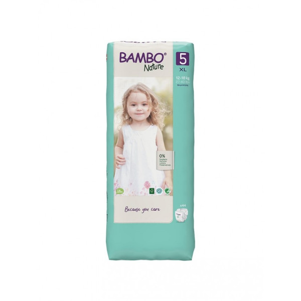 Bambo Nature Frald 5-Xl 12-18Kg X44,