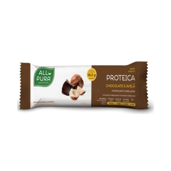 Allpura Barra Prot Chocol/Avela 40G,