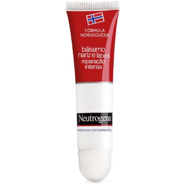 NEUTROGENA FÓRMULA NORUEGUESA BÁLSAMO REPARAÇÃO INTENSA NARIZ E LÁBIOS TUBO 15 ml