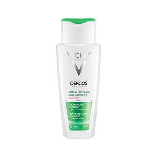 VICHY DERCOS CHAMPÔ DE TRATAMENTO ANTICASPA COURO CABELUDO SENSÍVEL 200ML