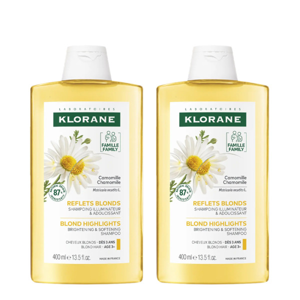 Klorane Capilar Ch Camomila 400ml Duo