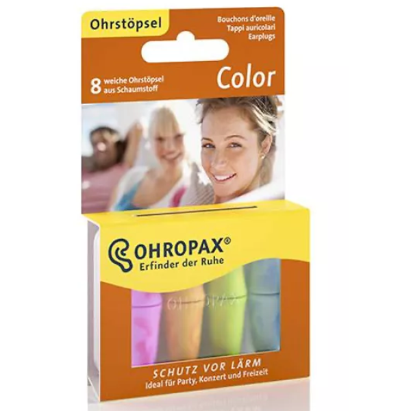 Ohropax Tampoes Aud Espuma Macia Color X8,
