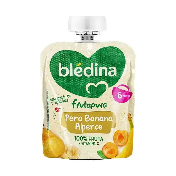 Bledina Frutapura Saq Pera Ban Alp 85G +6M,