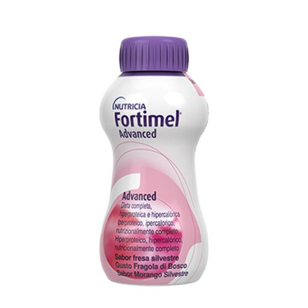 FORTIMEL ADVANCED MORANGO SILV 200ML X4