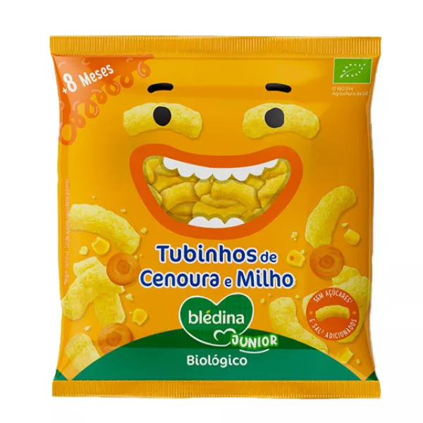 Bledina Junior Snack Cenour/Milh 20G +8M,