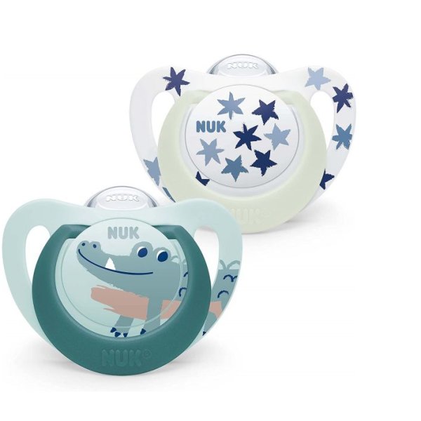Nuk Star Daynight Chup Silic T2 6-18mX2