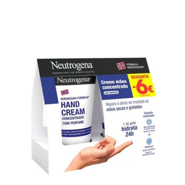 Neutrogena Mãos Cr Conc C/Per 50mlX2-6€