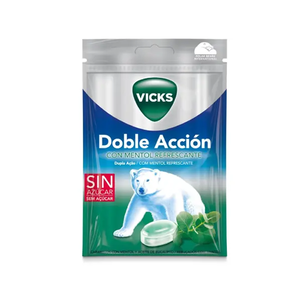 Vicks Dupla Ação Reb C/Mentol Ref 72G,