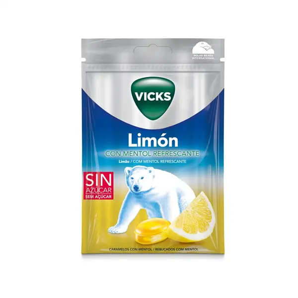Vicks Limão Reb C/Mentol Ref 72G,