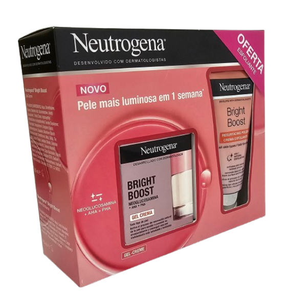 Neutrogena Bright Boost Gel Cr+Of Esfol