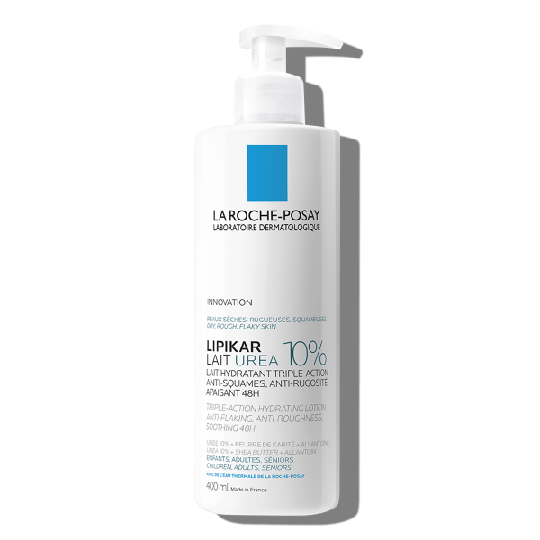 LRPosay Lipikar Leite Ureia 10% 400Ml