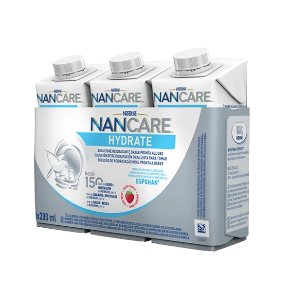 Nancare Hydrate Sol Rehidr Oral 200mlX3