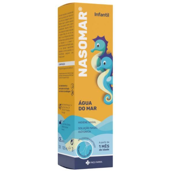 Nasomar Infantil Sol Pulv Nasal 125ml