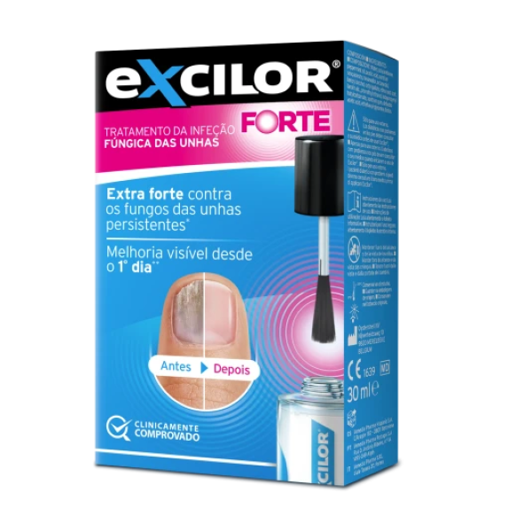 Excilor Forte Verniz Fungos Unhas 30ml