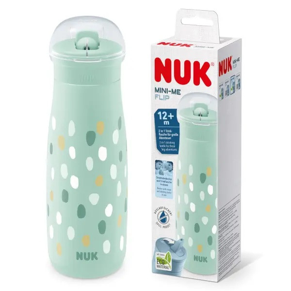 Nuk Mini-Me <mark>F</mark>lip CopoPP 450Ml 12M+ Verd,