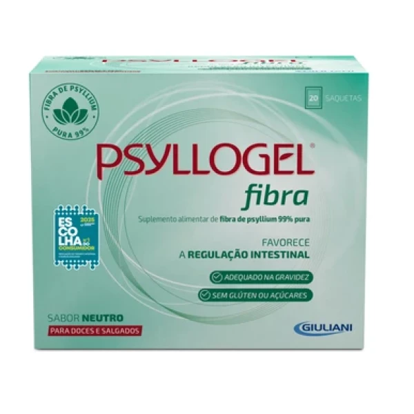 Psyllogel Fibra Neutro Saq X20