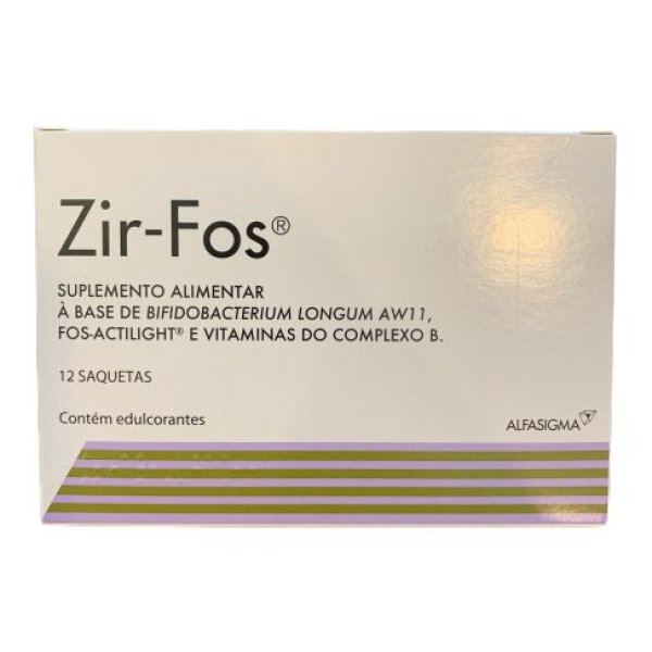 Zir Fos Cart Po 3 G X 12 pó sol oral saq