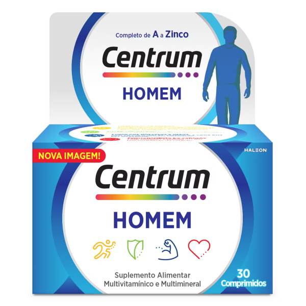 CENTRUM HOMEM 30 COMPRIMIDOS