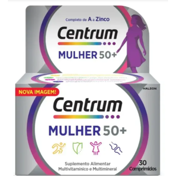 CENTRUM MULHER 50+ 30 COMPRIMIDOS
