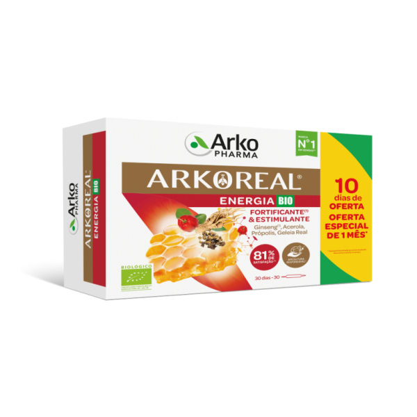 Arkoreal GeleiaReal+Ginseng AmpX20+Of10