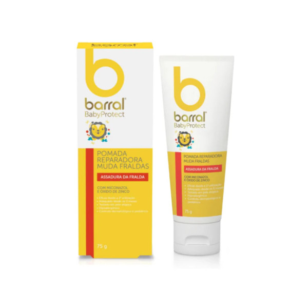 Barral Babyprotec Pda Muda Fraldas 75G