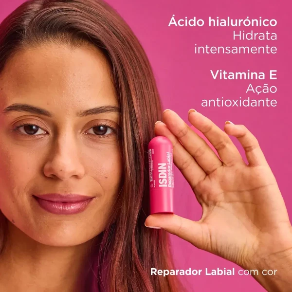 Isdin Reparador Labial Stick 4G Rosa, 7488668.7.webp