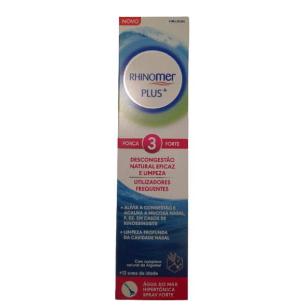 Rhinomer Plus Spray Nasal Forca 3 125Ml,