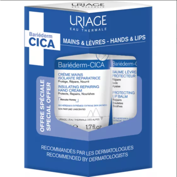 Uriage Bariederm Cica Cr Maos+Bals Lab