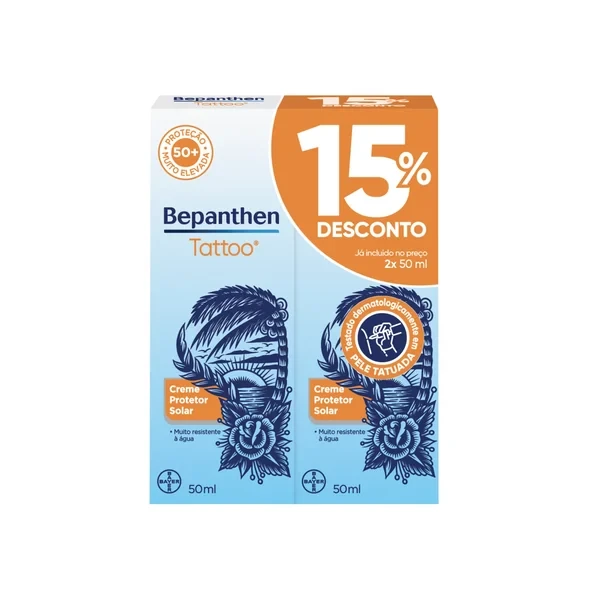 Bepanthen Tattoo Cr P Solar50Ml X2 -15%