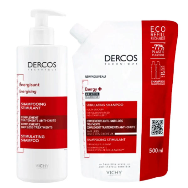 Dercos Estimul Ch400+Refill500 -40% 25