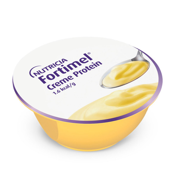 <mark>F</mark>ortimel Creme Protein Banana 125G X4,