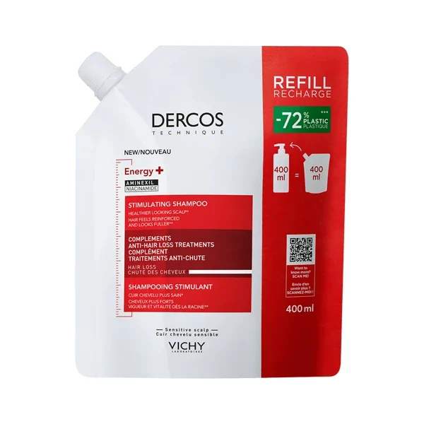 Dercos Estimulante Ch Refill 400Ml,