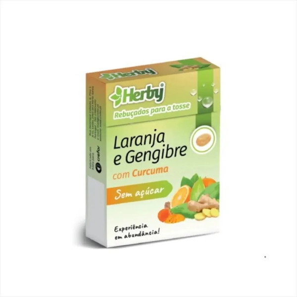 Herby Reb S/Ac Laranja Gengibre 50g,