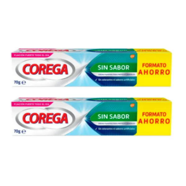 Corega Cr Fix Prot S/Sabor 70GX2 -50%2U